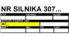 SILNIK SERIA B50 V / W NON EPA