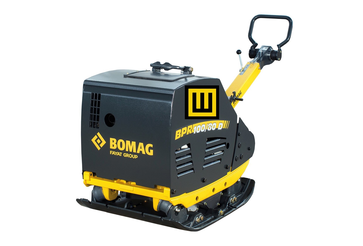 Zagęszczarka_Rewersyjna_Bomag_BPR_100_80_DE_Wobis_Zabrze_cała_maszyna