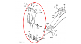 KUBOTA U17-3 ramię
