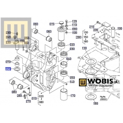 6824166923_podkladka_kubota_u55_konik 1,0 mm