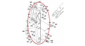 KUBOTA U55-4 ramię