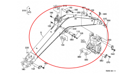 KUBOTA U55-4 boom