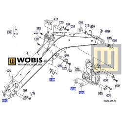 6928466660_podkladka_kubota_u56_boom 0,5 mm