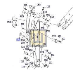 RC41166880_podkladka_kubota_u56_ramie 0,5 mm