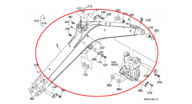 KUBOTA U56-5 boom