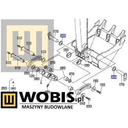 6805166330_podkladka_kubota_kx016_lyzka 1,0 mm