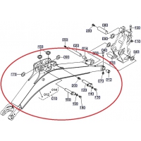 KUBOTA KX 019-4 boom