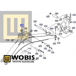 Uszczelnienie KUBOTA RG13866520 kx018 kx019 boom