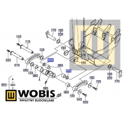 Uszczelniacz tulejki KUBOTA KX61-3, KX018, KX019 RG24676530 lyzka
