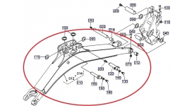 KUBOTA KX 019-4 boom