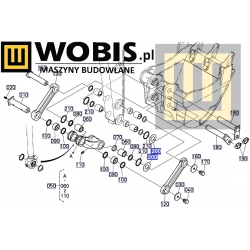 RG24667620 PODKŁADKA KUBOTA 0,5mm kx027 lyzka