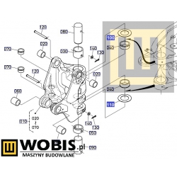 Tuleja podkładka kx030/6948166442_kx030_kubota 2,0 mm