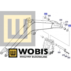 Podkładka regulująca KUBOTA 6948167720 kx030 boom 1,0 mm