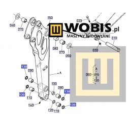 Uszczelniacz KUBOTA RG24876520 kx030 ramie