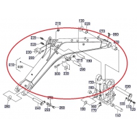 KUBOTA KX 037-4 boom