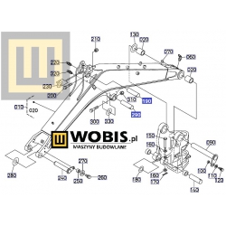 Sworzeń KUBOTA RC68167540 kx037