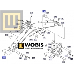 Podkładka KUBOTA RP42166920 kx037 1,0 mm