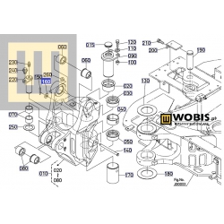 0401170160 poprzednio 0401150160 Podkładka KUBOTA kx042