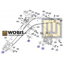 6928466640_podkladka_kubota_kx060_boom 1,0 mm