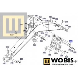 Sworzeń KUBOTA RD45166540 kx042 boom