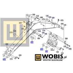 Podkładka KUBOTA RP42166920 kx042 1,0 mm