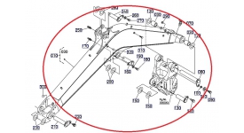 KUBOTA KX042-4 boom