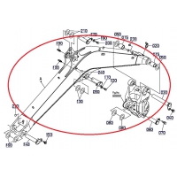 KUBOTA KX 057-4 boom