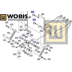 Zabezpieczenie zawleczka sworznia KUBOTA RB41966930 kx057