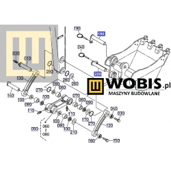 Sworzeń KUBOTA RD45166790 kx057