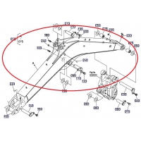 KUBOTA KX 060-5 boom