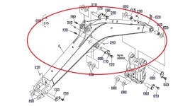 KUBOTA KX 060-5 boom