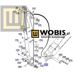 RD80966960_podkladka_kubota_kx080_ramie 0,5 mm