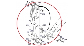KUBOTA KX 080-4 ramię