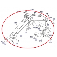 KUBOTA KX 101-3 boom