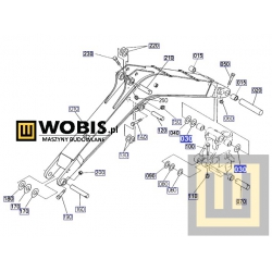 RG51166900_podkladka_kubota_kx101_boom 0,5 mm