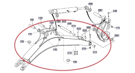 KUBOTA KX 41-3 boom