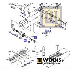 RB51121772_kubota_wal_zestaw_rolka_prowadzaca_kubota_kx61