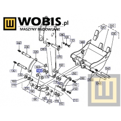 6805166330_podkładka_kubota_u10_lyzka 1,0 mm