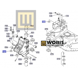 6805166340_podkladka_kubota_u10_konik 1,6 mm