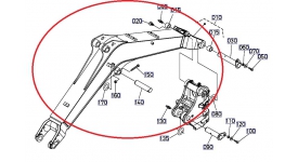 KUBOTA U 20 boom