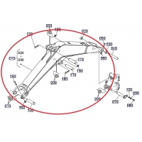 KUBOTA U 27 boom