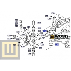 6948166442_podkładka_kubota_u27_konik 2,0 mm