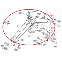 KUBOTA U 35 boom