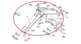 KUBOTA U 35 boom