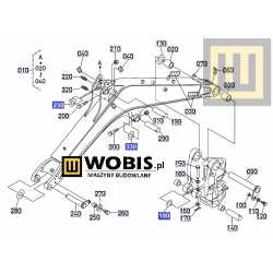 6824166923_podkladka_kubota_u36_boom 1,0 mm