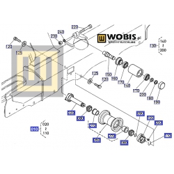 RD41121702_kubota_rolka_prowadzaca_komplet_rolka_gasienicy_zestaw_kubota_u48