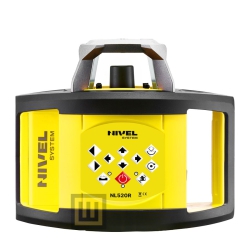 ZESTAW NIVEL LASER ROTACYJNY NL520R DIGITAL + STATYW SJJ1 + TYCZKA LS24
