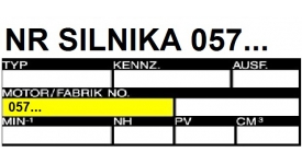 SILNIK SERIA E573