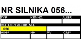 SILNIK SERIA E673