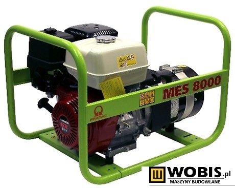 Agregat prądotwórczy Pramac MES 8000 jednofazowy AVR